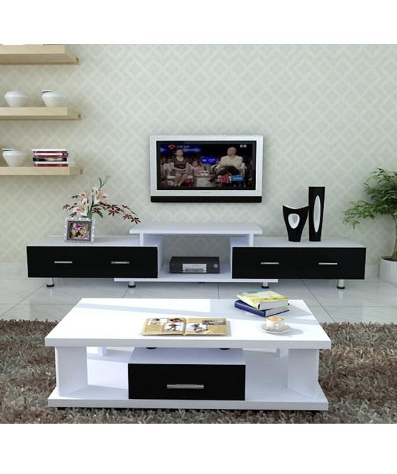 Kệ tivi 128 - Gỗ MDF, Kích thước (DxRxC) (1600 - 2000) x 300 x 450 mm Kệ tivi 128 - Gỗ MDF, Kích thước (DxRxC) (1600 - 2000) x 300 x 450 mm